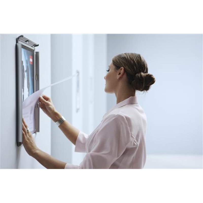 Nobo Porte-affiches mural clipsable A3