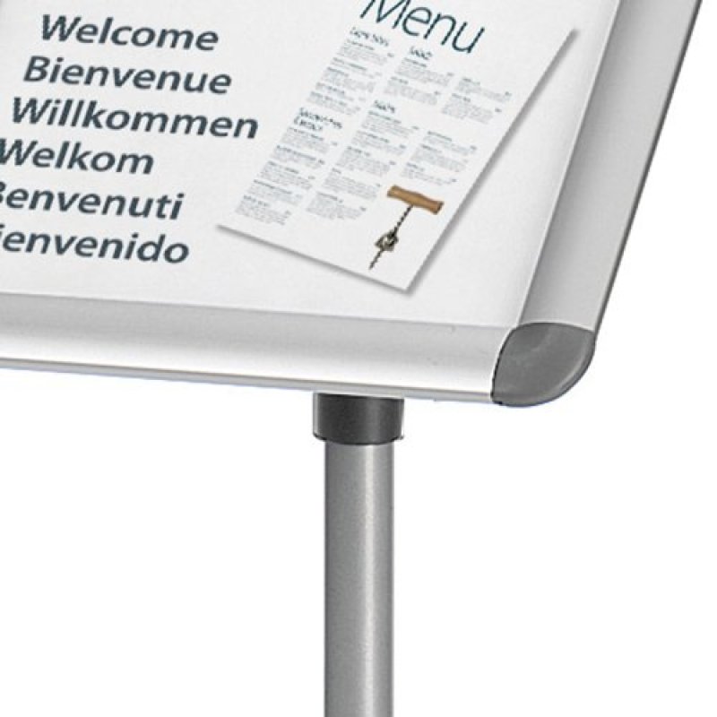 Nobo Porte-affiches clipsable A4 sur pied