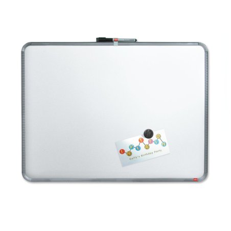 Nobo Tableau magnétique Slim-Line 580x430 mm, argent