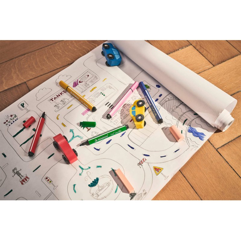 STABILO Trio Scribbi stylo-feutre Jaune 1 pièce(s)