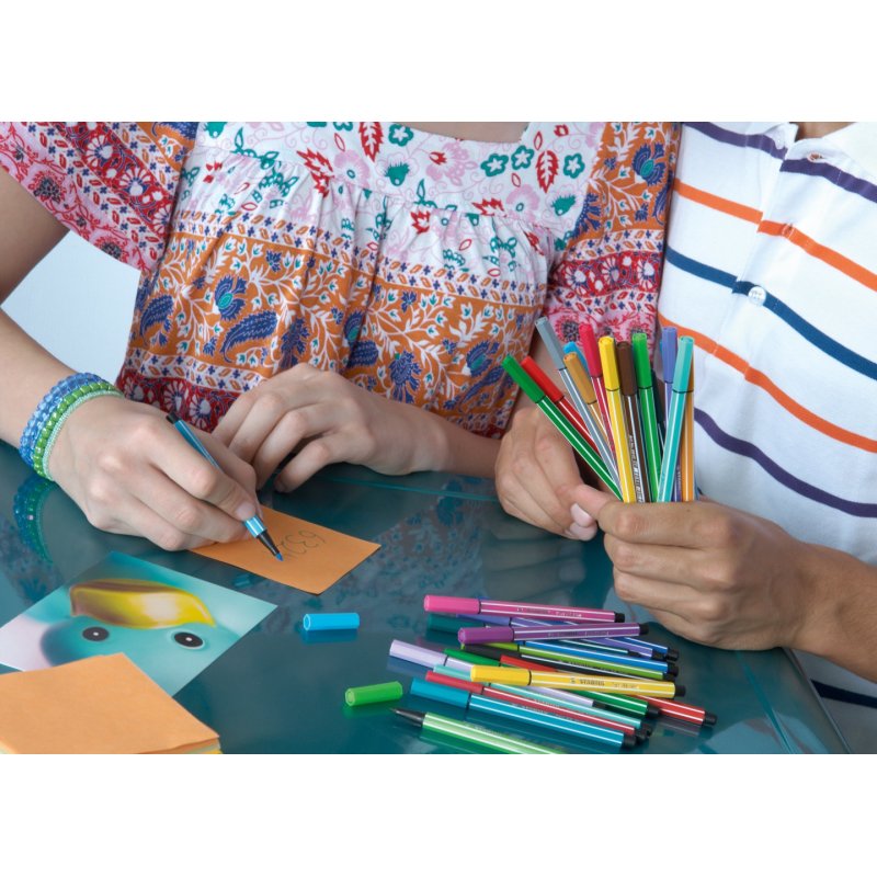 STABILO Pen 68 felt pen Fine Multicolour 24 pc(s)