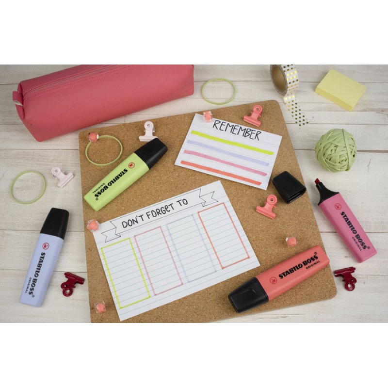 STABILO Surligneur BOSS ORIGINAL Pastel, lilas pastel