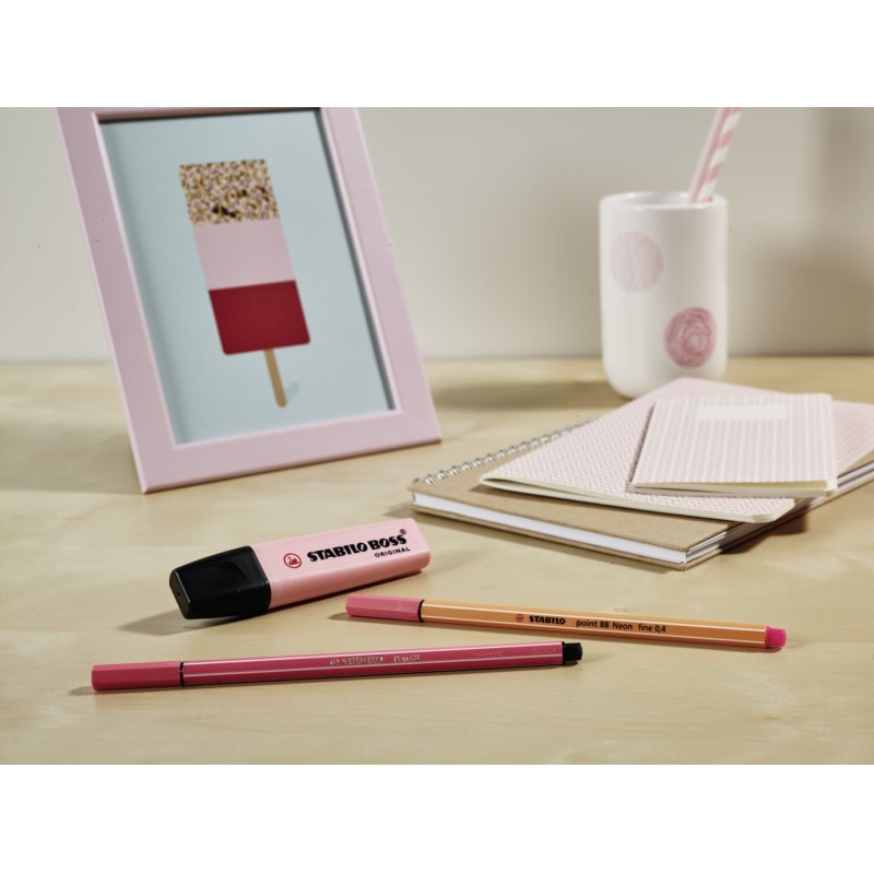 STABILO Surligneur BOSS ORIGINAL Pastel, étui de 6