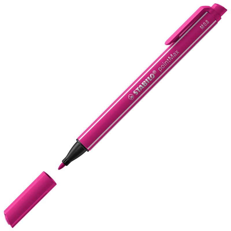 STABILO Stylo-feutre pointMax, rose foncé