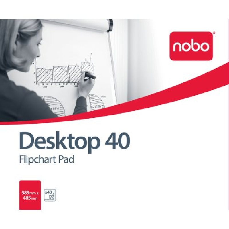 Nobo 5 Blocs Papier B1 70 g (40 feuilles)