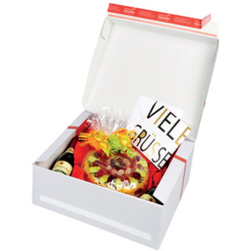 ColomPac Boîte cadeau, taille: M, noeud rouge