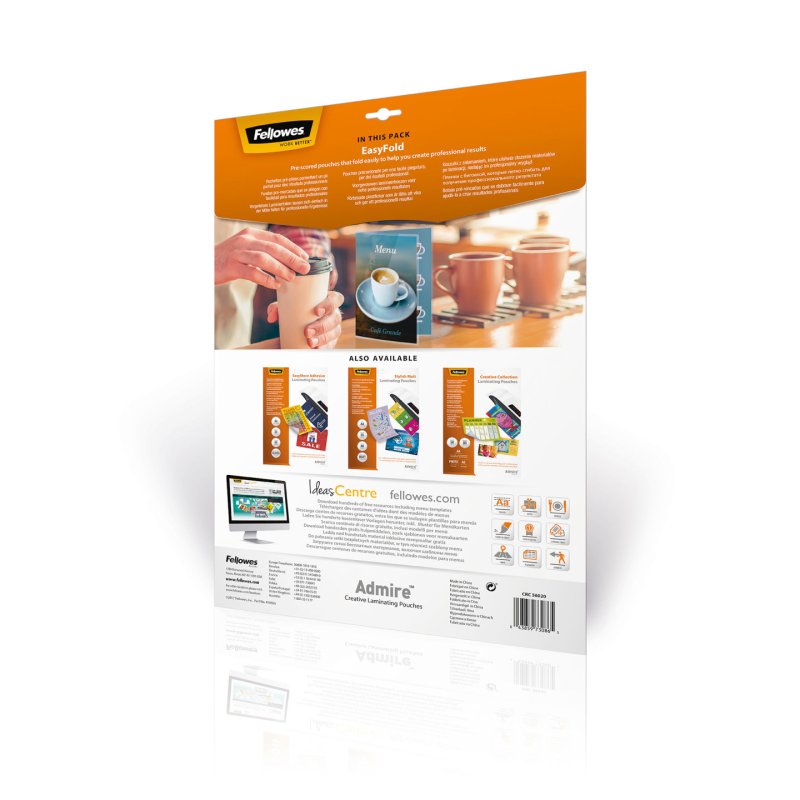 Fellowes 5602001 pochette plastique 25 pièce(s)