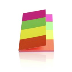 Kores Marque-pages en papier, 20 x 50 mm,