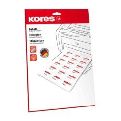 Kores Etiquette à affranchir, 160 x 45 mm, blanc