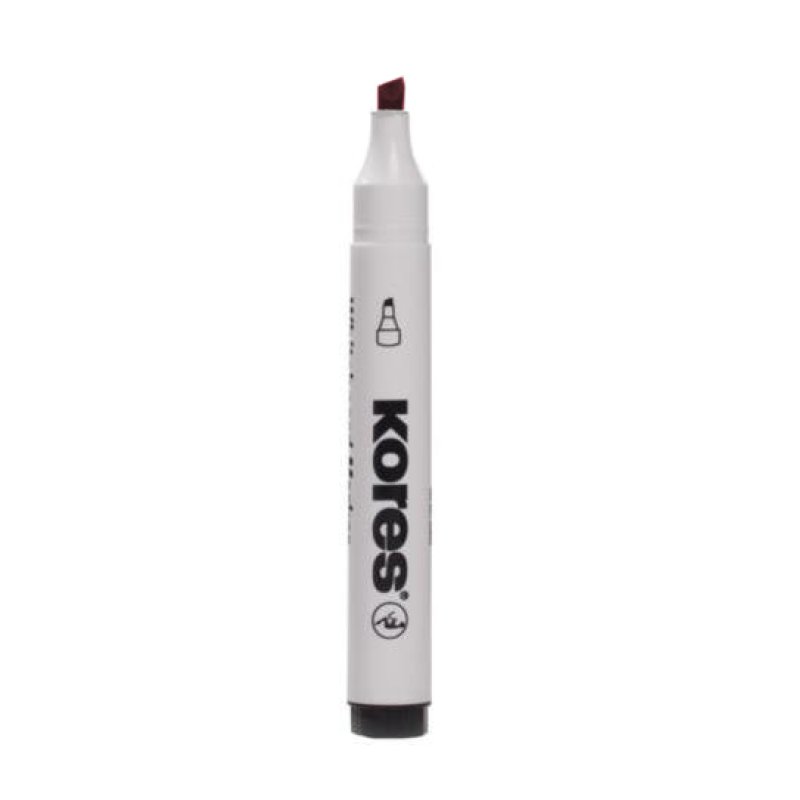 Kores M20857 marker 1 pc(s) Chisel tip Red