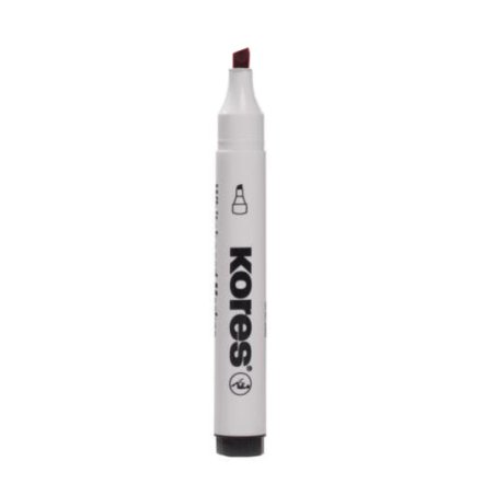 Kores M20857 marker 1 pc(s) Chisel tip Red