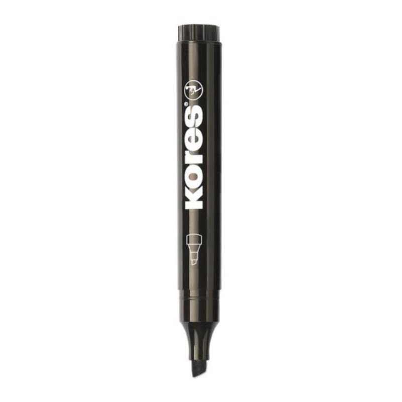 Kores M20950 permanent marker Chisel tip Black 1 pc(s)