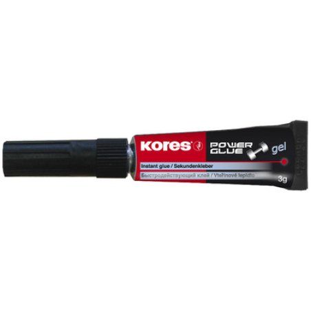 Kores Colle instantanée "PowerGlue", 3 g, tube