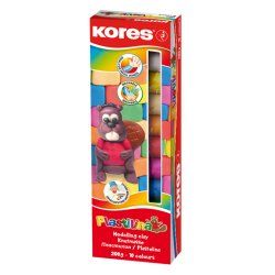 Kores 34010 pottery/modelling compound Modeling clay 200 g Assorted colours 10 pc(s)