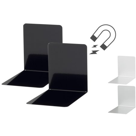 MAUL 3506590 bookend Black Metal