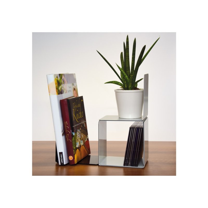 MAUL 3506590 serre-livre Noir Métal