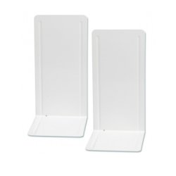 MAUL Small Filing Ends. White serre-livre Blanc Métal