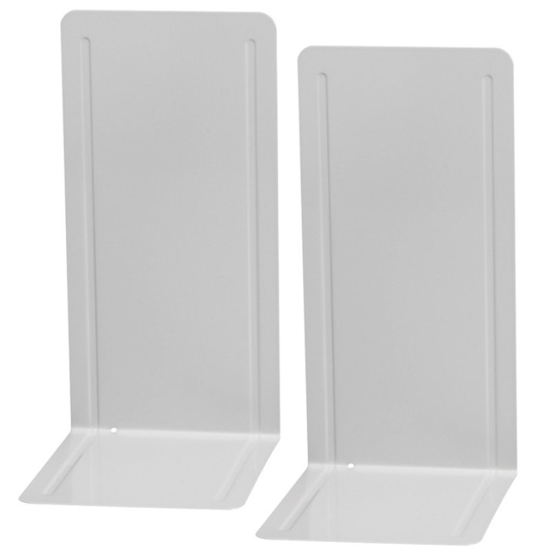 MAUL Serre-livres (L)130 x (P)140 x (H)240 mm, gris