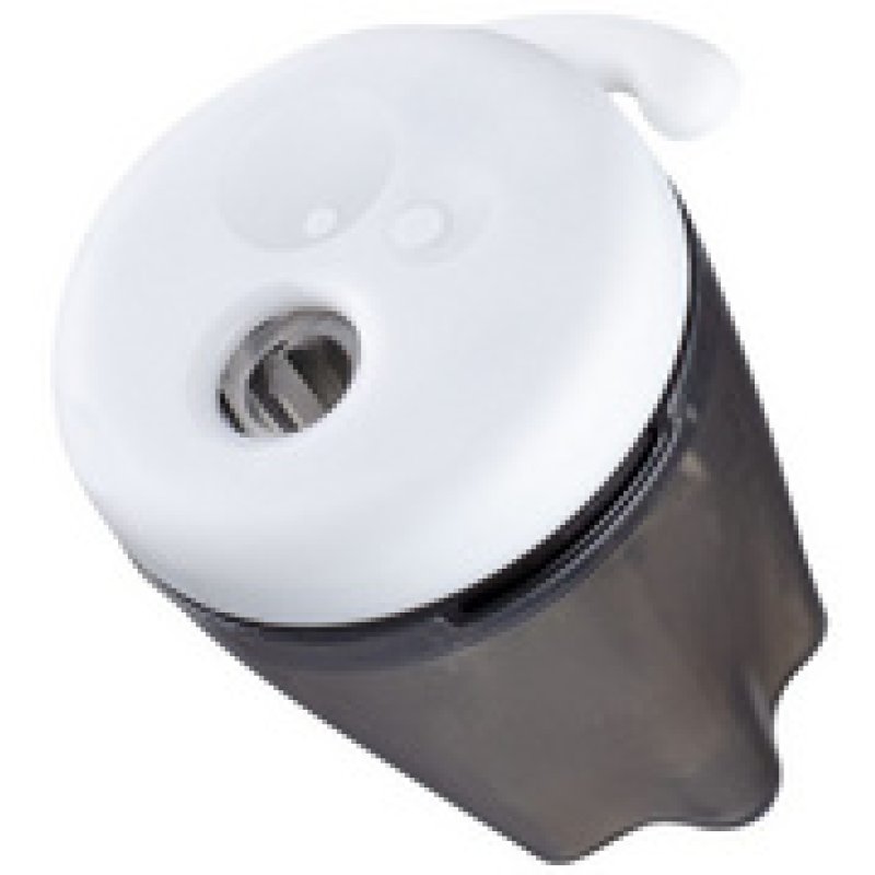 Kores Taille-crayons double "Spooky", noir/blanc