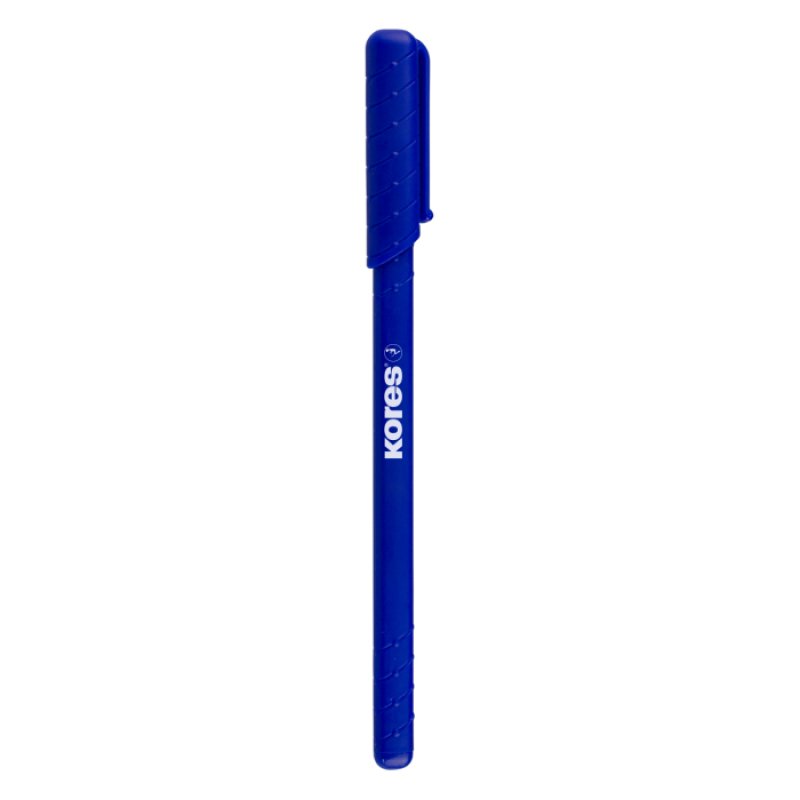 Kores Stylo à bille jetable K-Pen Super Slide K, bleu