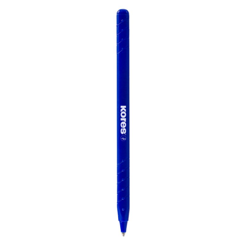 Kores Stylo à bille jetable K-Pen Super Slide K, bleu