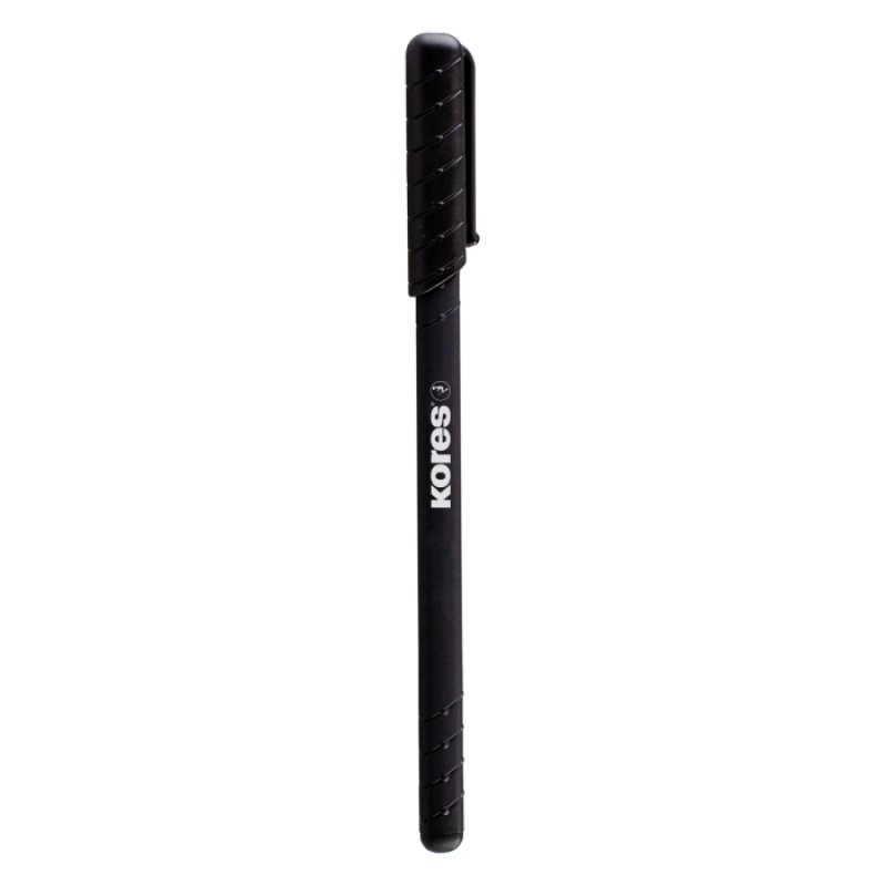 Kores Stylo à bille jetable K-Pen Super Slide K0, noir