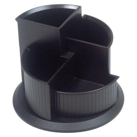 Helit H6390595 pen/pencil holder Plastic Black