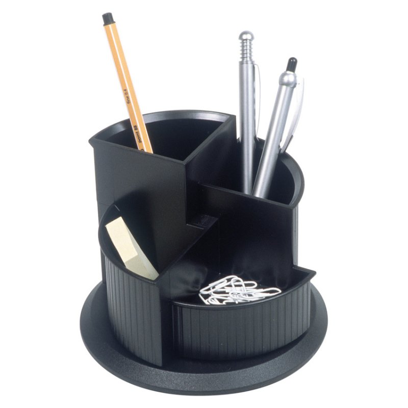 Helit H6390595 pen/pencil holder Plastic Black