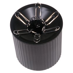 helit Distributeur de trombones "the clip line", noir