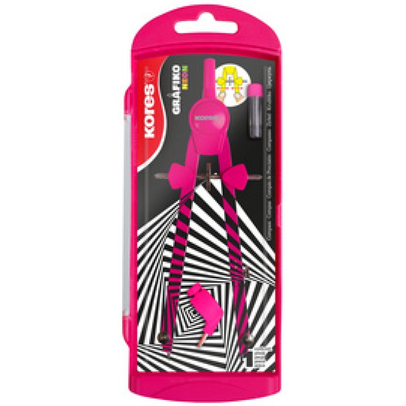 Kores Compas à réglage rapide "Grafiko Neon"