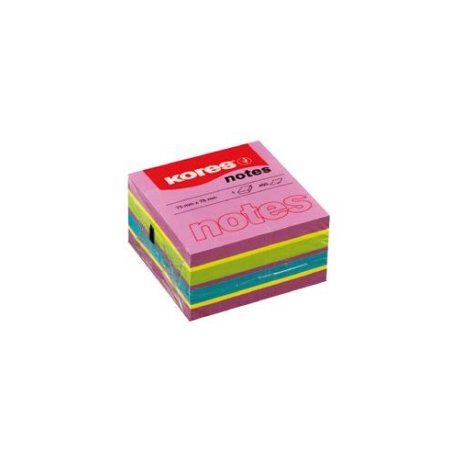 Kores 48464 Post-it Carré Multicolore Auto-adhésif