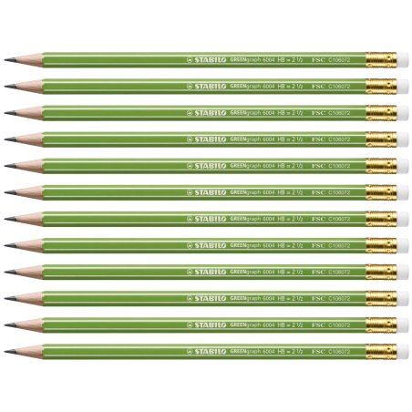 STABILO GREENgraph HB 12 pièce(s)