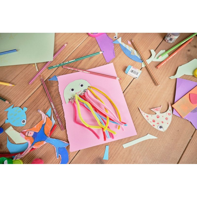 STABILO Crayon de couleur GREENcolors, étui carton de 18