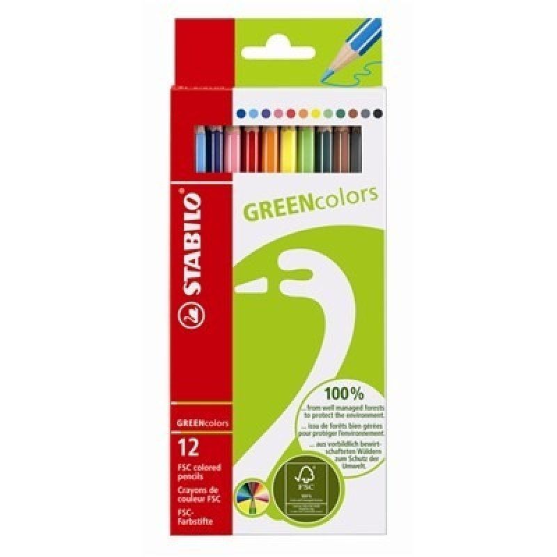 STABILO GREENcolors Farbstifte Multicolour 12 pc(s)
