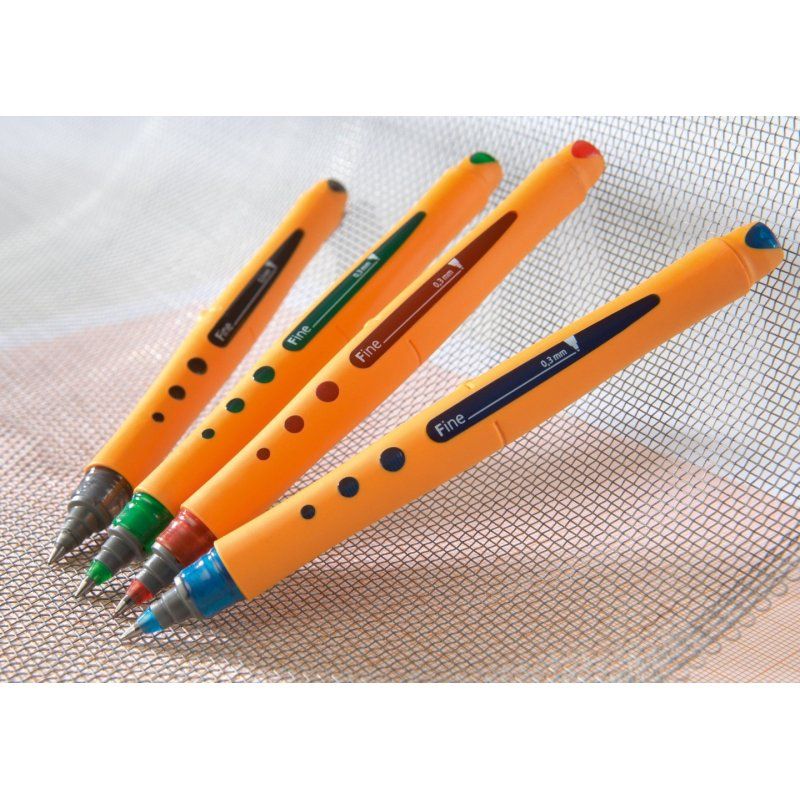 STABILO worker fine Stylo à bille Rouge 1 pièce(s)