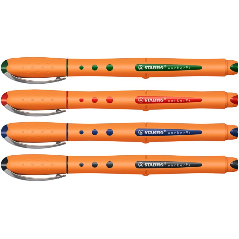 STABILO worker fine Stick pen Blue 1 pc(s)
