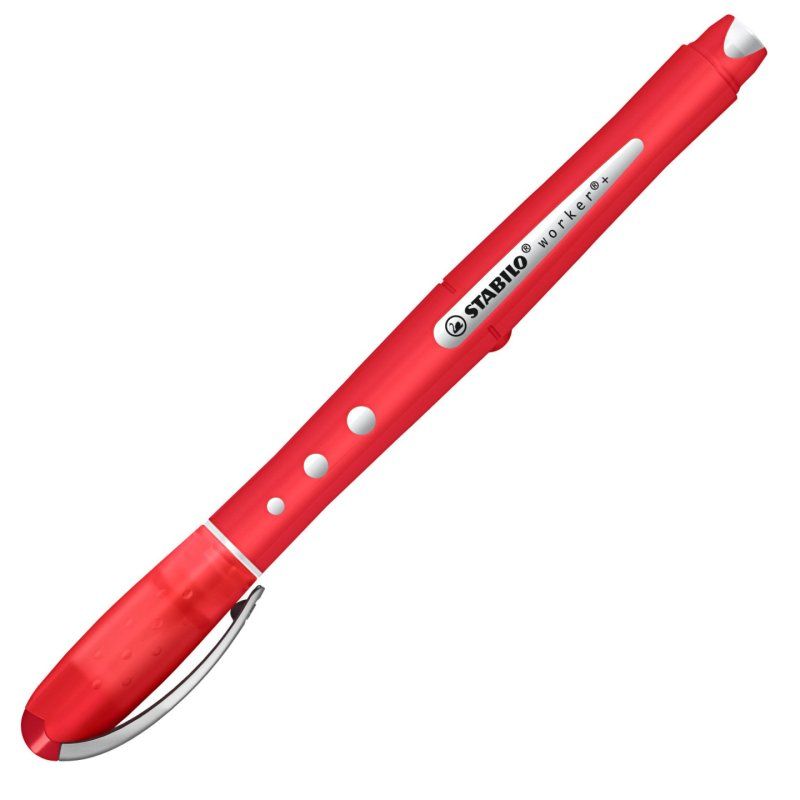 STABILO worker colorful Stick pen Red 1 pc(s)