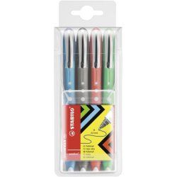 STABILO worker colorful Black, Blue, Green, Red 4 pc(s)