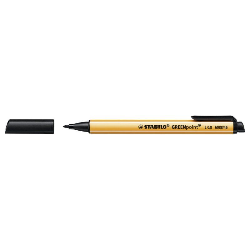 STABILO GREENpoint fineliner Black 1 pc(s)