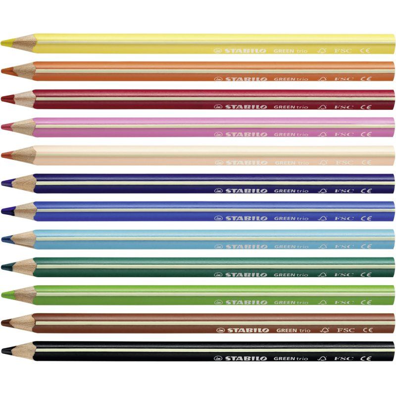 STABILO GREENtrio Multicolore 12 pièce(s)