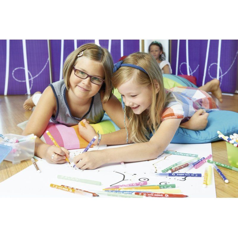 STABILO Trio A–Z felt pen Fine Multicolour 12 pc(s)