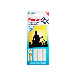 Läufer Pastille adhésive Posterfix, détachable, blanc