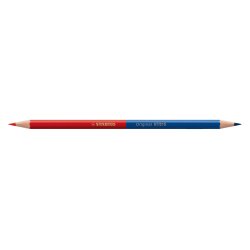 STABILO Crayon bicolore Original, hexagonal, rouge/bleu