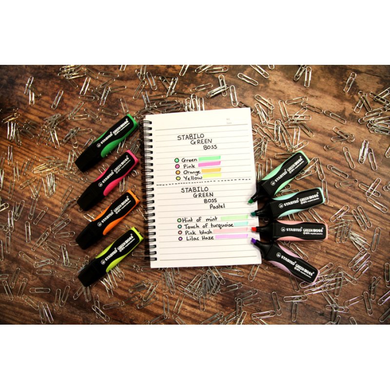 STABILO GREEN BOSS marker 1 pc(s) Chisel tip Yellow