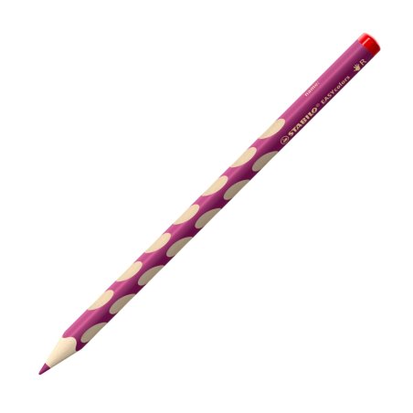 STABILO Crayon de couleur EASYcolors, pour droitiers, rose