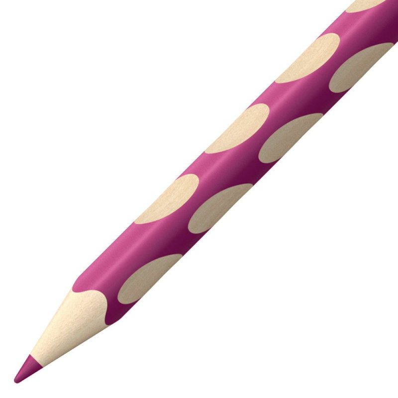 STABILO Crayon de couleur EASYcolors, pour droitiers, rose