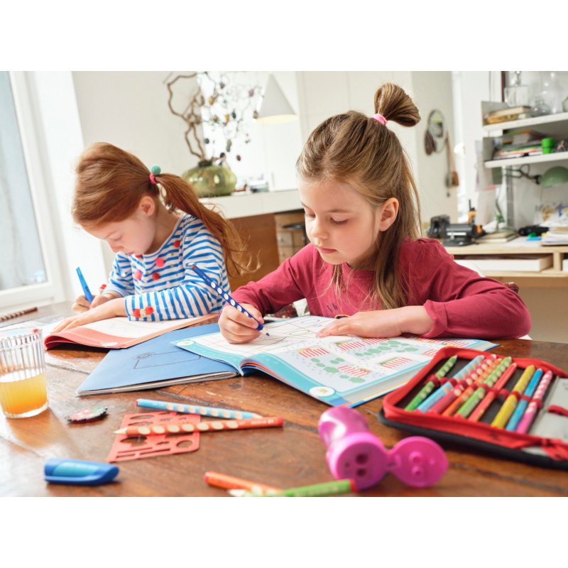 STABILO Crayon de couleur EASYcolors, pour droitiers, rose