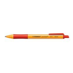 STABILO pointball Red Clip-on retractable ballpoint pen 1 pc(s)