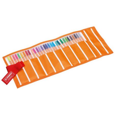 STABILO Feutre à pointe fine point 88, trousse enroulable