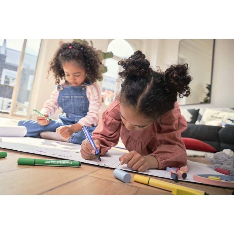 STABILO Stylo feutre Trio Scribbi, rouge